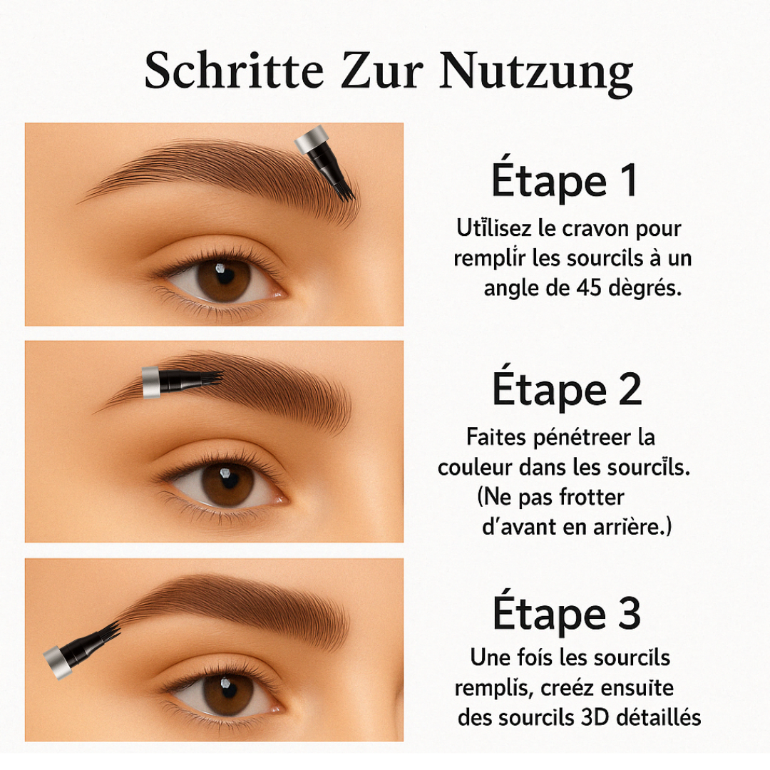 Stylo Microblading 3D Waterproof – Effet Tatouage | VEIGGARA