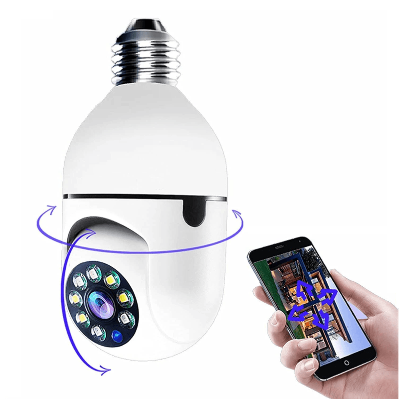 VEIGGARA | Telecamera a visione notturna orientabile a 360° Full HD 1080P