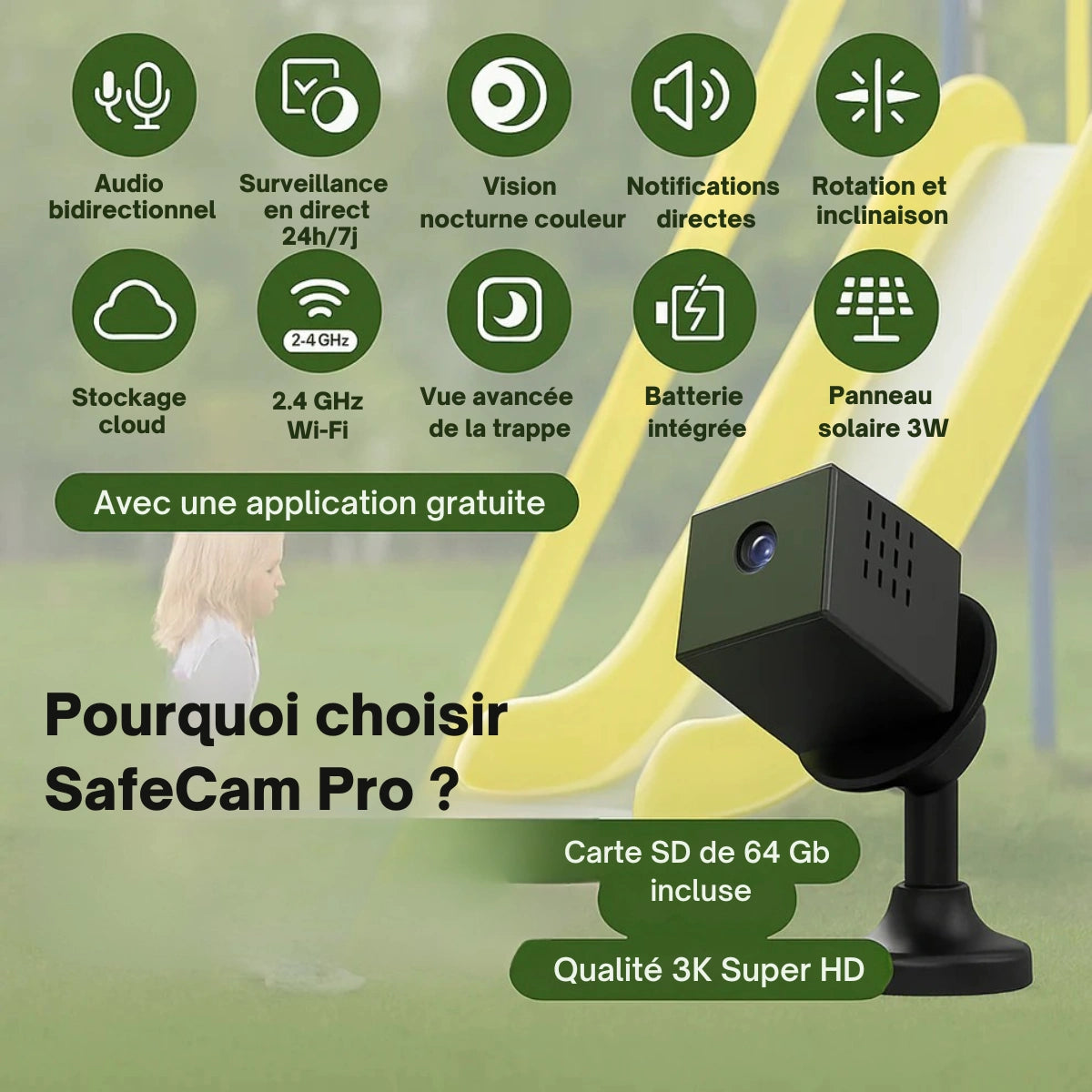 VEIGGARA | SecureCam PRO - Telecamera di sicurezza