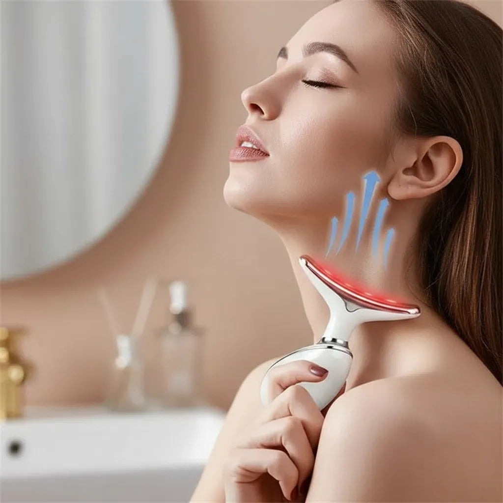 DermaGlow™ | Dispositivo massaggiante ringiovanente per la cura della pelle - VEIGGARA