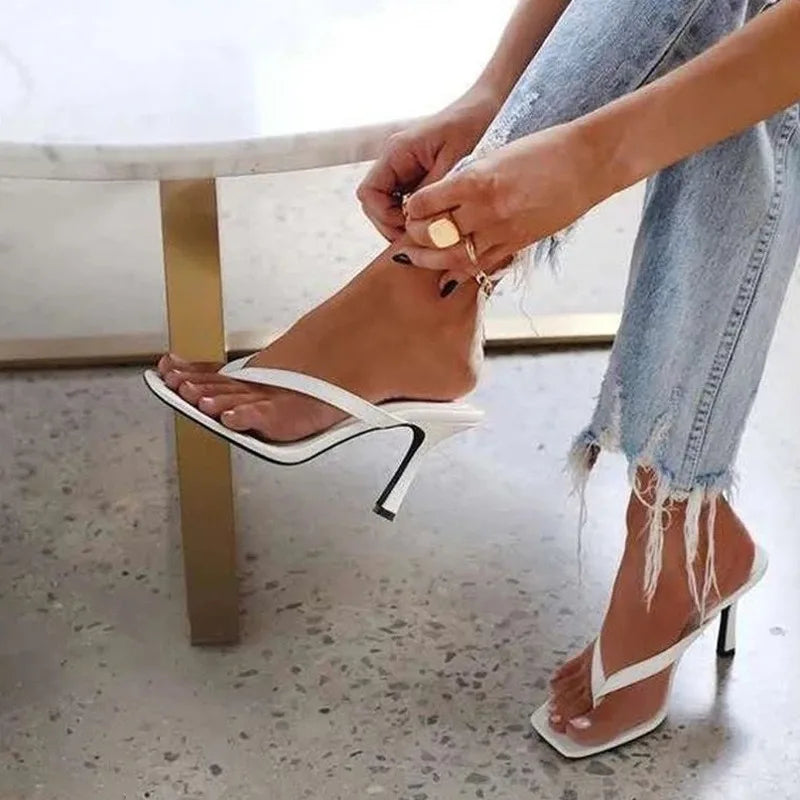 VEIGGARA | Pantofole da donna estate 2024: moda sexy con tacco a spillo