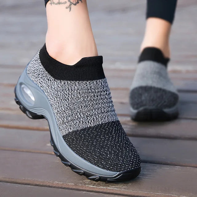 VEIGGARA | Scarpe da ginnastica ortopediche super flessibili e traspiranti da donna