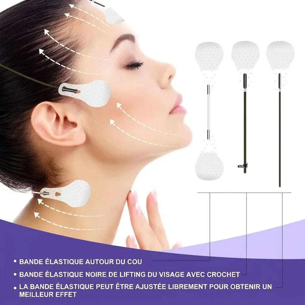 LiftSkin™ Bande adhésive pour lifting instantané| Veiggara