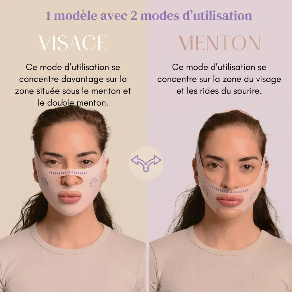 V-Revita™ - Maschera viso per ridurre il doppio mento e le rughe | Veiggara
