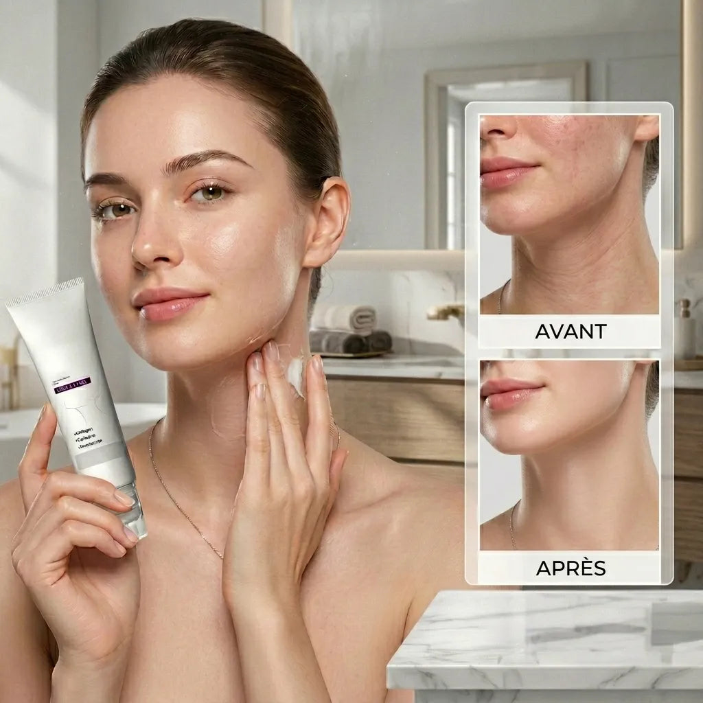 FirmSkin Neck™ - Crema collo al collagene e acido ialuronico | Veiggara
