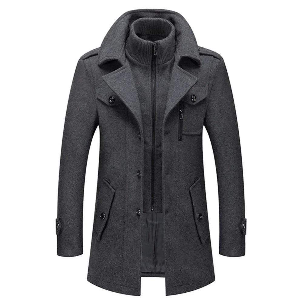 VEIGGARA | Cappotto da uomo due pezzi