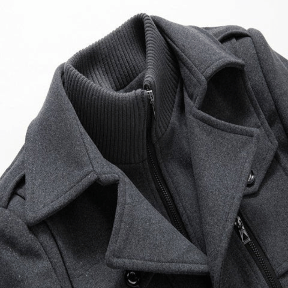 VEIGGARA | Cappotto da uomo due pezzi