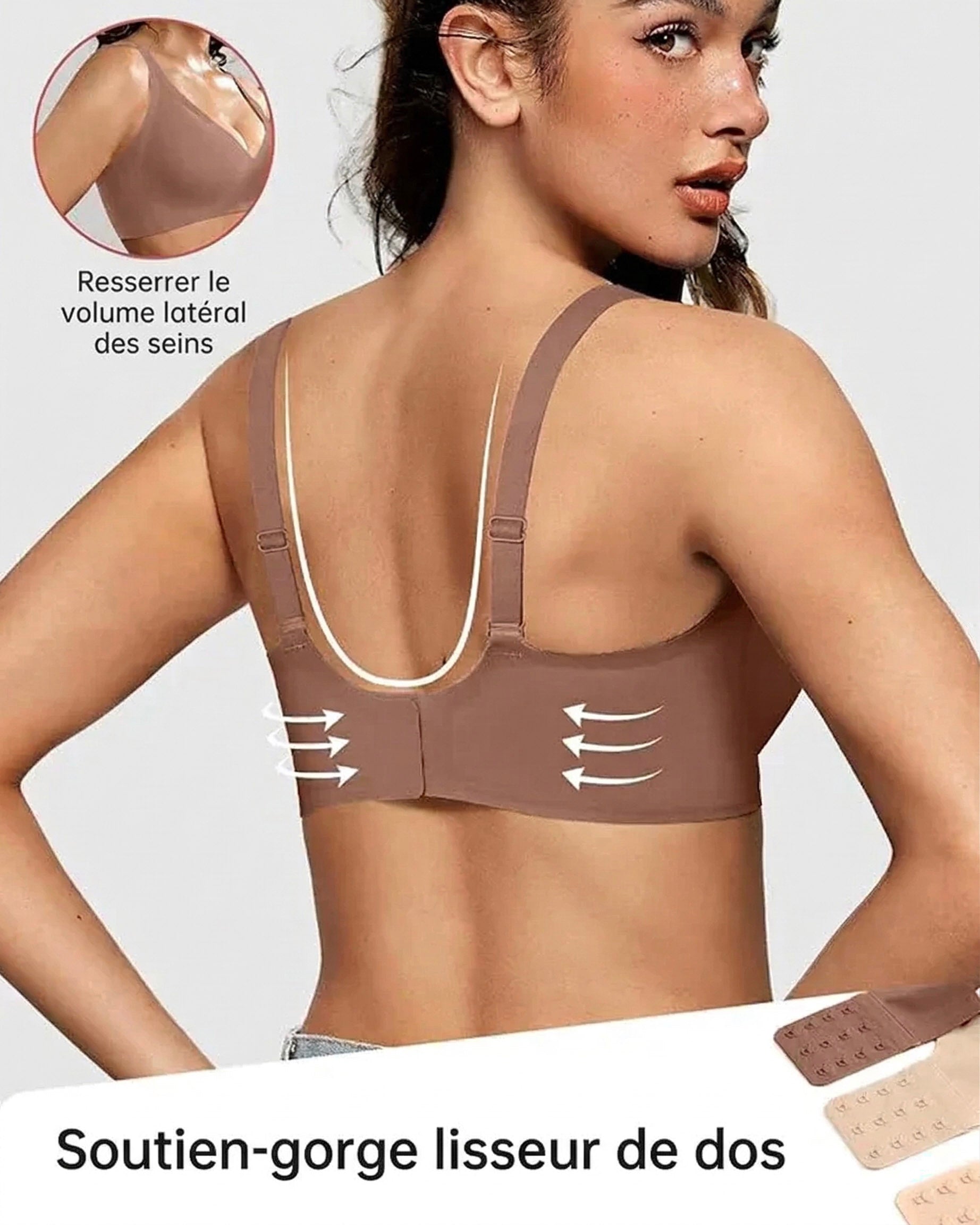 Soutien-gorge push-up en gelée sans coutures | VEIGGARA