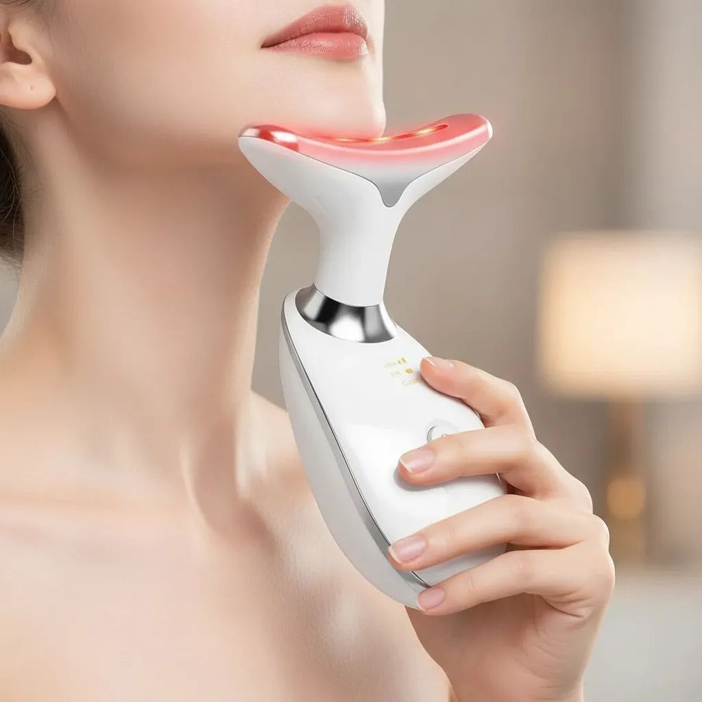 DermaGlow™ | Dispositivo massaggiante ringiovanente per la cura della pelle - VEIGGARA