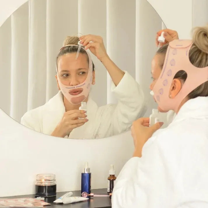 V-Revita™ - Masque facial pour réduire le double menton et les rides | Veiggara