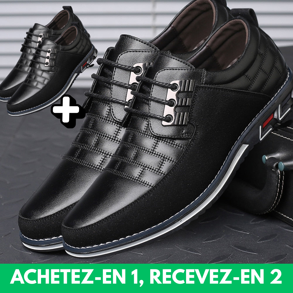 VEIGGARA | ElegantPlus™ Chaussure en cuir orthopédique  (Achetez-en 1, obtenez-en 2)