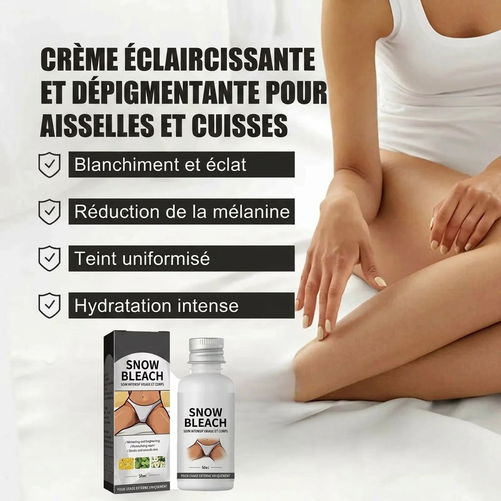 SnowBleach™️| Crema sbiancante per il corpo | Veiggara.