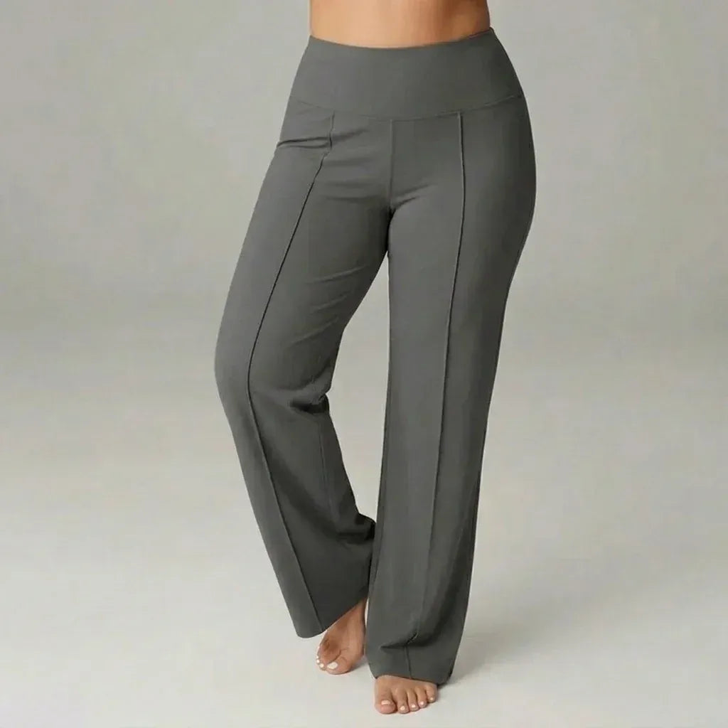 SoftFlex Comfort | Pantalon taille haute extensible à jambes larges - VEIGGARA