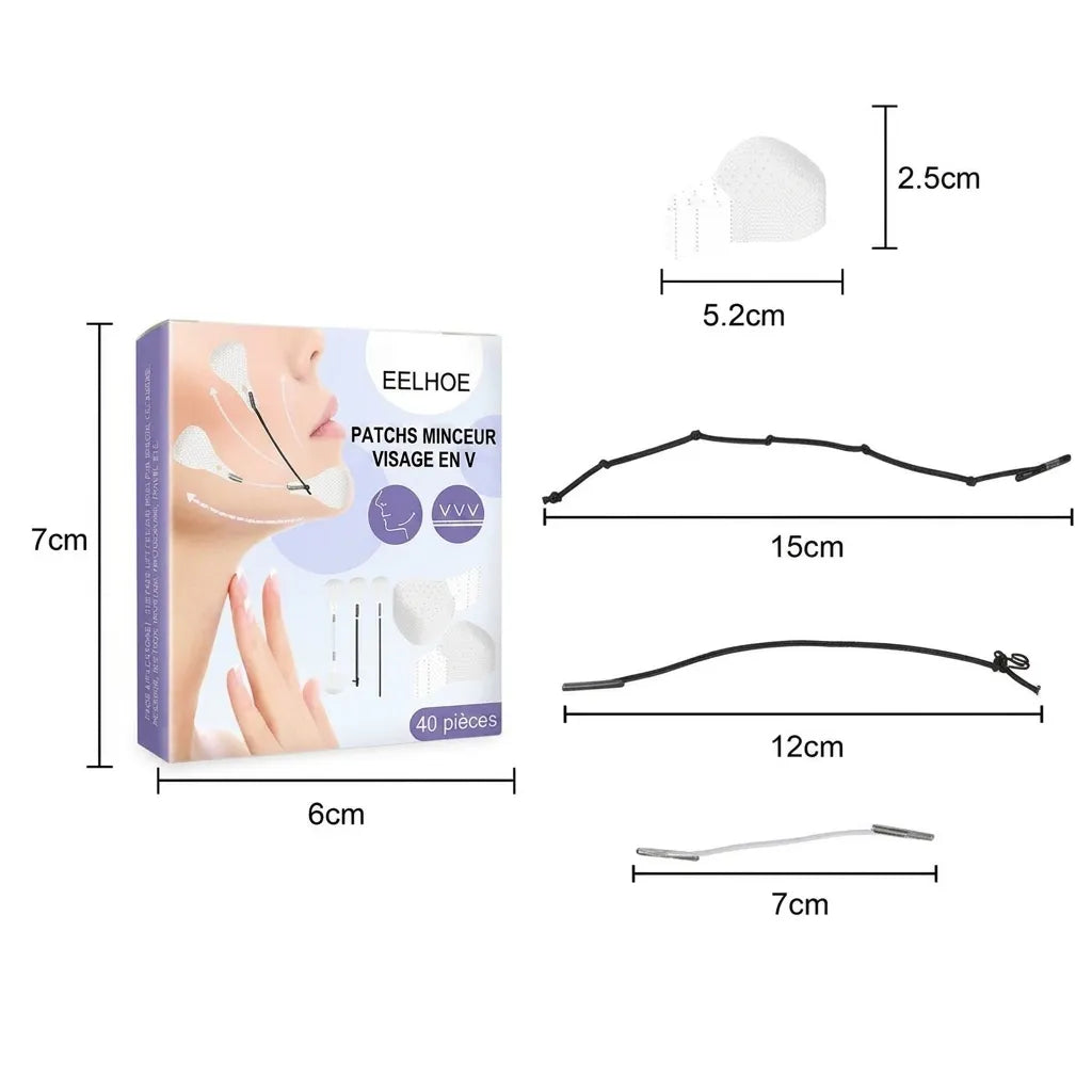 LiftSkin™  Bande adhésive pour lifting instantané| Veiggara