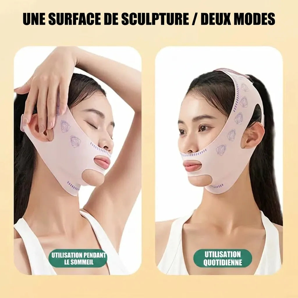 V-Revita™ - Masque facial pour réduire le double menton et les rides | Veiggara